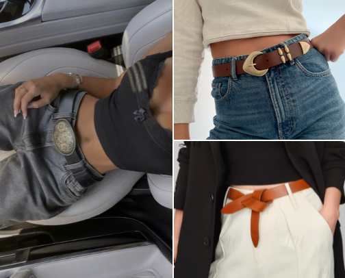 Buckle Up: Belts That Make the Outfit cover photo collage