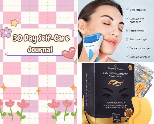Items that'll help with your Self-Care needs cover photo collage