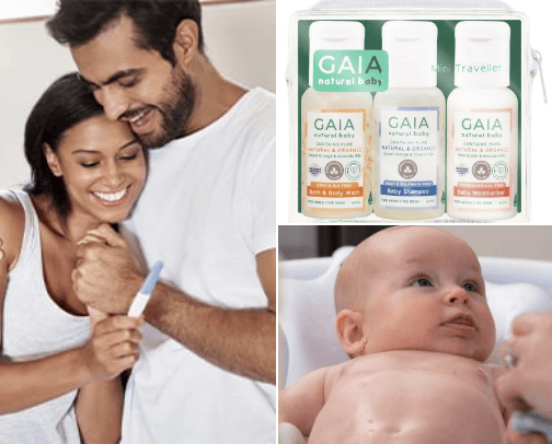 Must have baby items cover photo collage