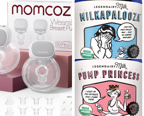 Breastfeeding/Pumping Favorites cover photo collage