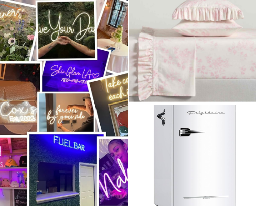 my fav dorm finds!! cover photo collage