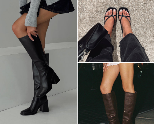 Top Picks: Women's Footware cover photo collage