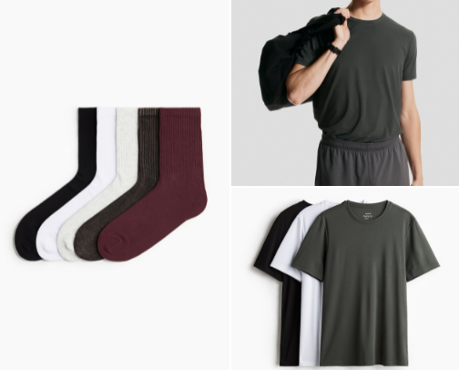 Stylish sports and training cover photo collage