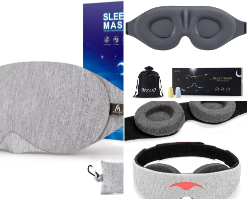 The Best Travel Eye Masks cover photo collage