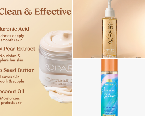 bodycare favorites (what I use & swear by) 🤍 cover photo collage