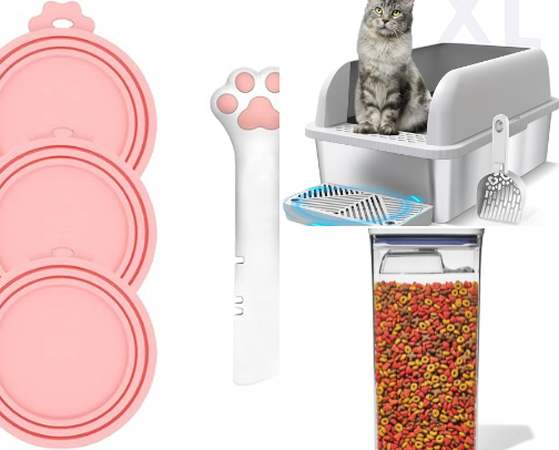 Cat Mom Must-Haves cover photo collage