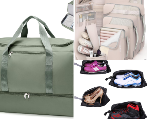 🧳 Weekend Getaway Essentials | Amazon Travel Finds cover photo collage