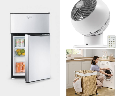 College Dorm Essentials cover photo collage