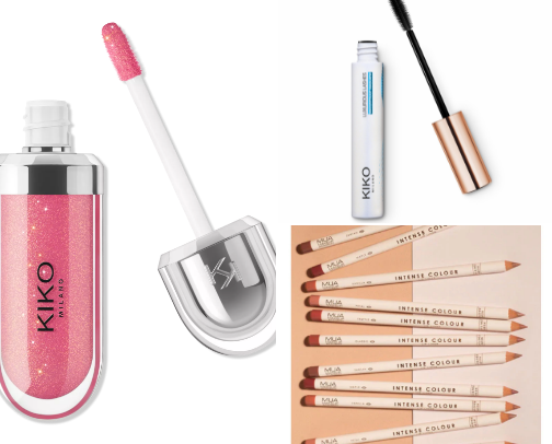 Beauty products 💅🏻 cover photo collage