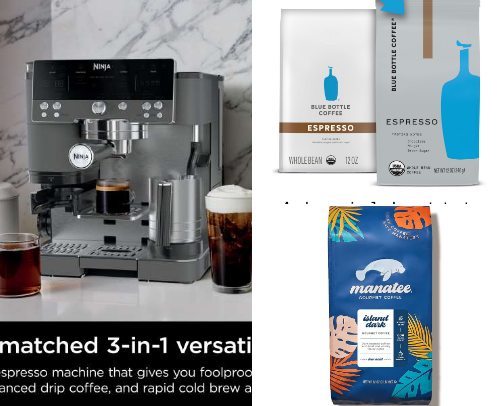 Caffeination Station cover photo collage