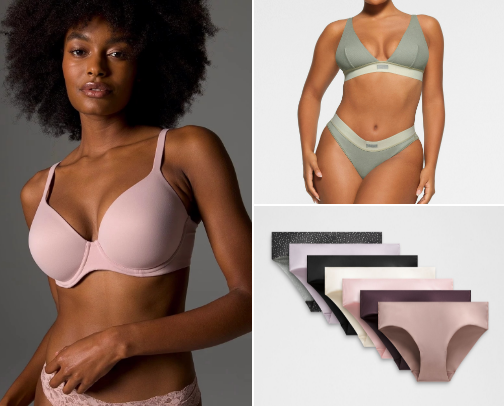 Bras & Intimates That Don’t Ruin Your Day cover photo collage