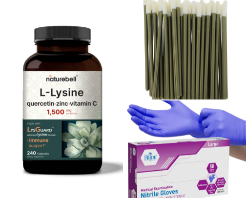 Cold Sores Blister Chic cover photo collage