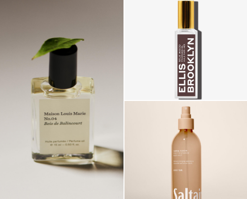 My most complimented fragrances cover photo collage