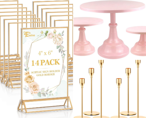 Baby & Bridal Shower Must Haves cover photo collage