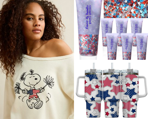 Patriotic 4th of July cover photo collage