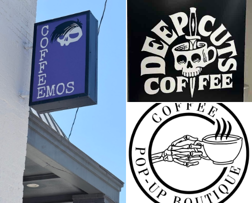 Coffee Shop Faves in D/FW cover photo collage