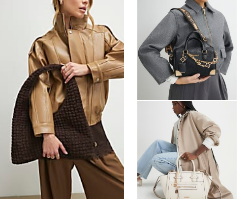 Perfect bag dupes/look alike if you want high end on a buget cover photo collage