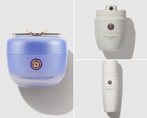 Tatcha Skincare Routine cover photo collage