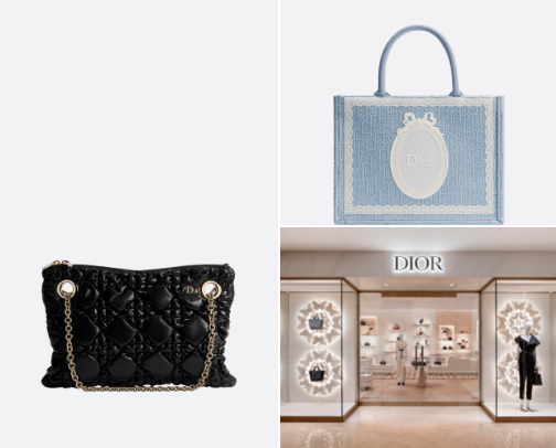 Contemporary bags cover photo collage