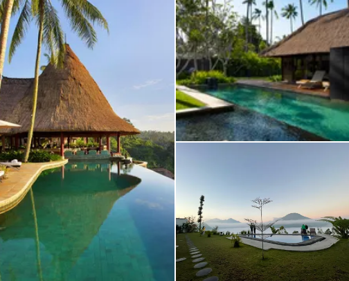 Curated Cozy Stays in Bali: Rekomendasi Penginapan Estetik & Nyaman cover photo collage