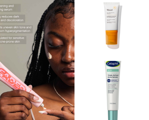 Products For Acne and Dark Spots🧖🏾‍♀️ cover photo collage
