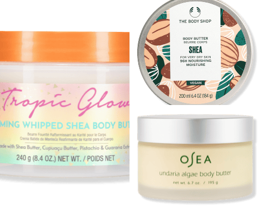 Body Butters cover photo collage