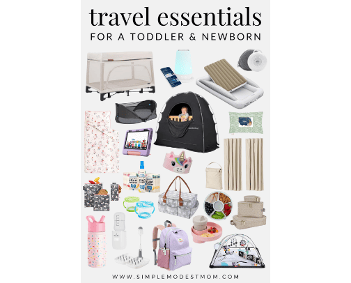Travel Essentials for Kids cover photo collage