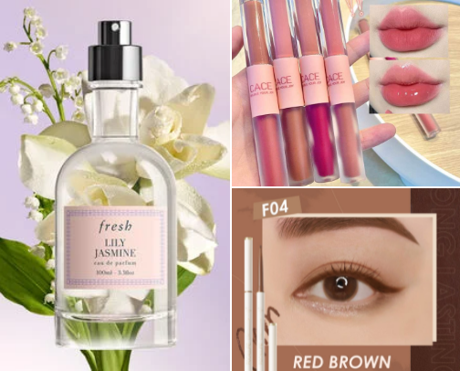 Beauty treats cover photo collage