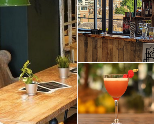 Top rated Cocktail bars in London!🍸 cover photo collage