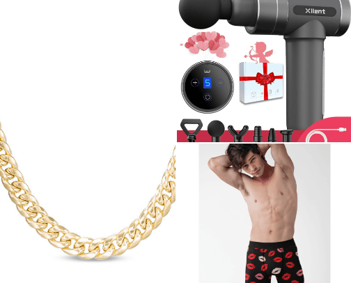 ✨ Best Valentines Day Gifts for Him ✨ cover photo collage
