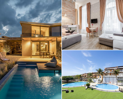 Hotels cover photo collage