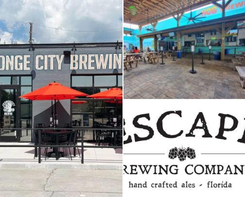 Best Breweries in Tampa Bay Area cover photo collage