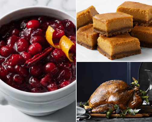 Thanksgiving Dinner cover photo collage