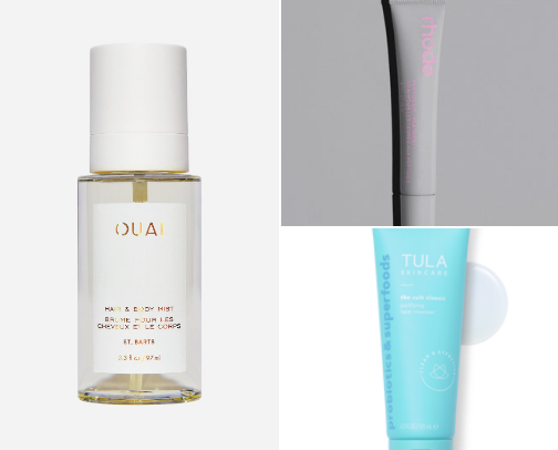 My favorite beauty and skin care recs cover photo collage