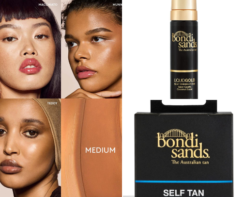 The Ultimate Self Tanning Lineup cover photo collage