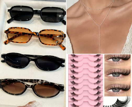 temu finds 🧡 cover photo collage