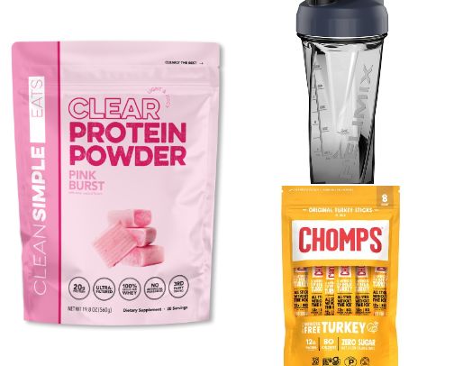 Weekly GLP1 Shopping List cover photo collage