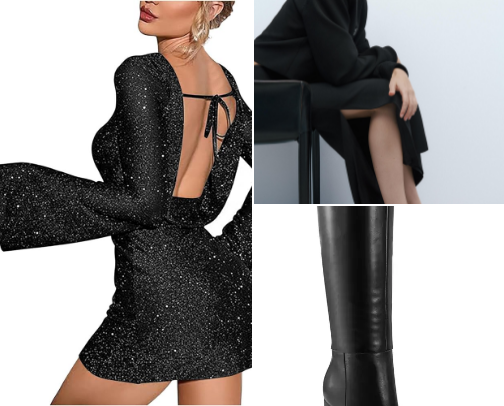 New Year’s Eve looks that sparkles ✨✨✨ cover photo collage