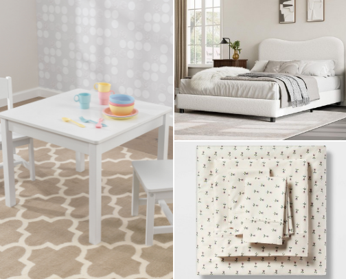 Toddler Big Girl Room cover photo collage