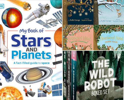 Elementary book list cover photo collage