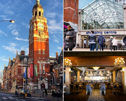 Across the Pond! Croydon, London~ cover photo collage