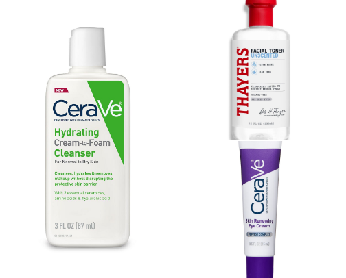 Skincare Essentials AM/PM Routine Must Haves cover photo collage