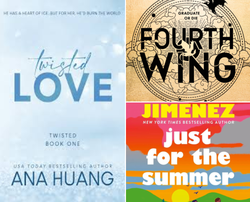 Booktok Romance & Fiction Must Reads cover photo collage