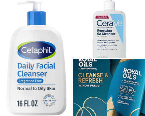 Simple Skincare for Guys Who Can't Be Bothered cover photo collage