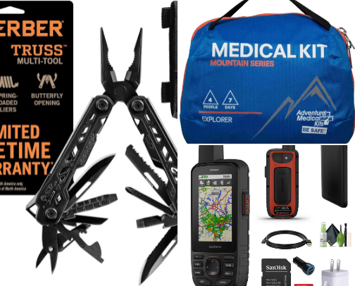 The Ultimate Outdoor Survival Gear Checklist cover photo collage