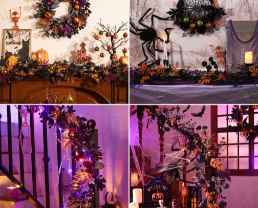 Holiday Decor: Cozy, Charming, and Timeless cover photo collage