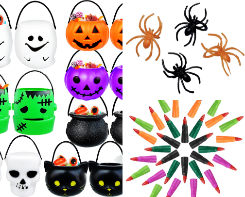 Halloween Sensory Bin! cover photo collage