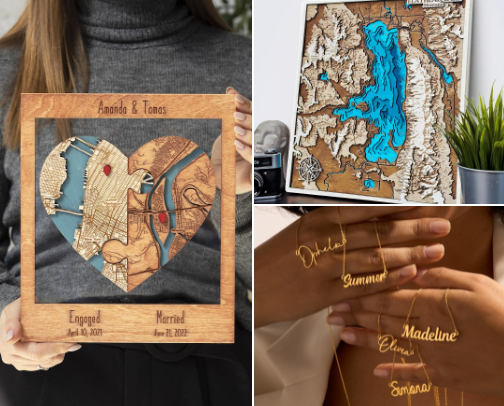 My  best Etsy product list💞 cover photo collage