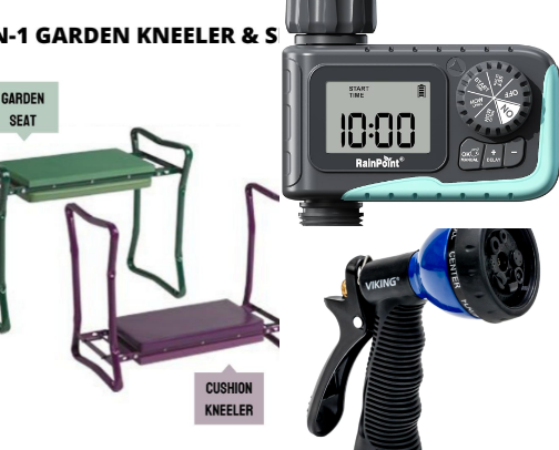 Gardening Must Have Tools cover photo collage