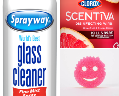 Cleaning product recs cover photo collage